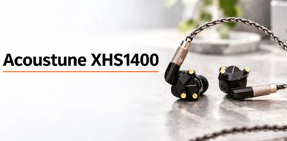 Acoustune XHS1400 Modular Dynamic IEMs | 4.4mm Balanced Audio