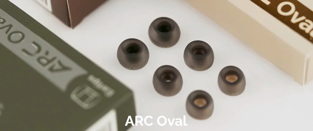 Effect Audio Singularity ARC Oval Eartips – Audiophile Silicone Tips