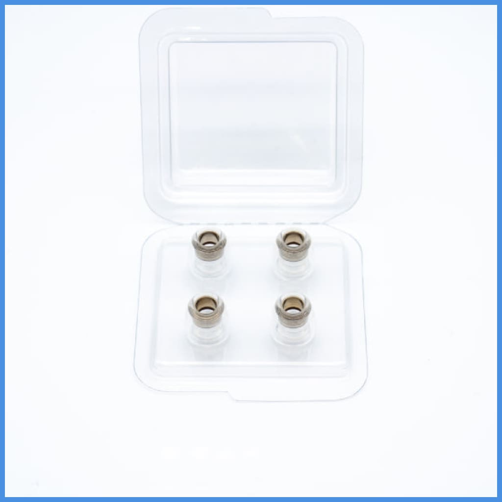 Pentaconn Coreir Brass Metal Core Eartips For In-Ear Monitor Iem Earphone Small (S) - 2 Pairs Per
