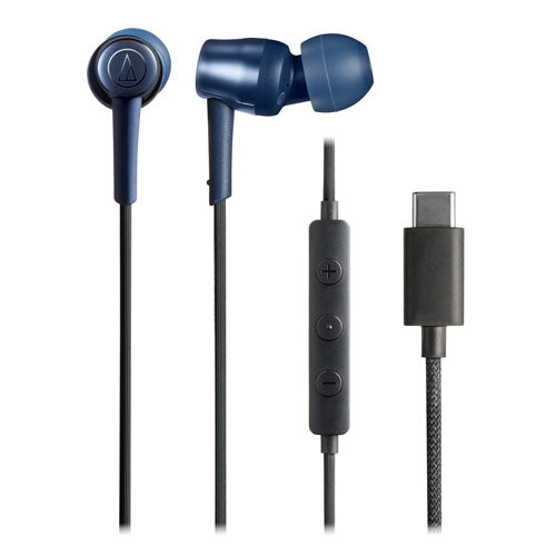 Audio-Technica ATH-CKD30C USB-C In-Ear Earphones with DAC & Mic