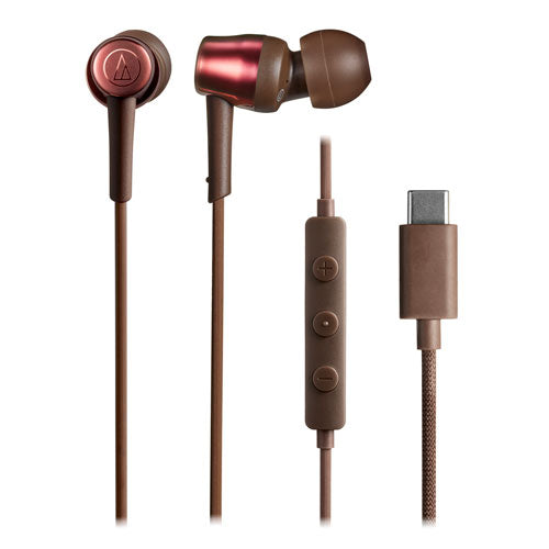 Audio-Technica ATH-CKD30C USB-C In-Ear Earphones with DAC & Mic