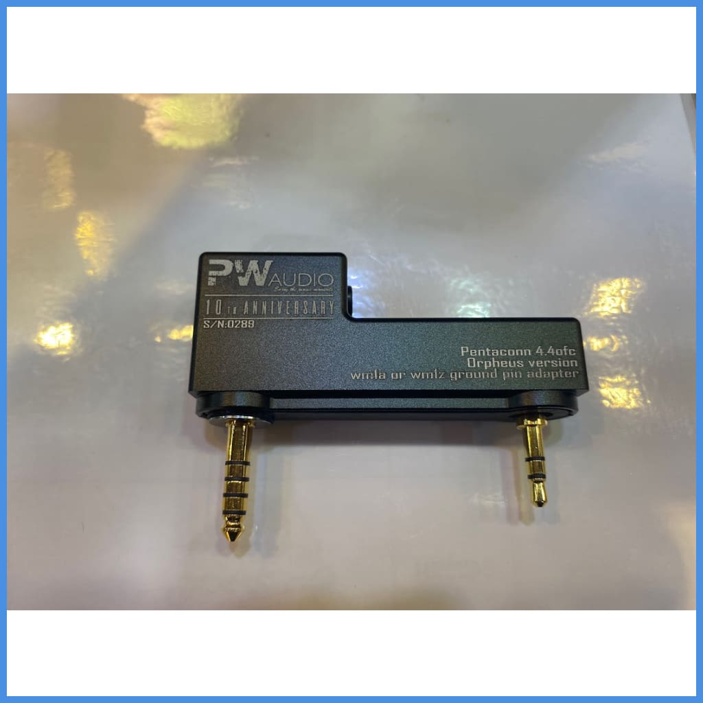 Pw Audio 4.4Mm Female Adapter For Sony Wm1A Wm1Z Digital Player Dap Orpheus Version (Pentaconn 4.4