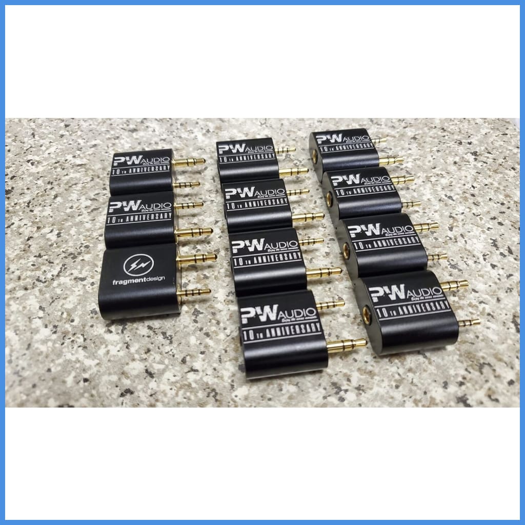 Pw Audio 4.4Mm Female To 2.5Mm 3.5Mm Male Adapter For Ak Astell Kern Digital Player Dap