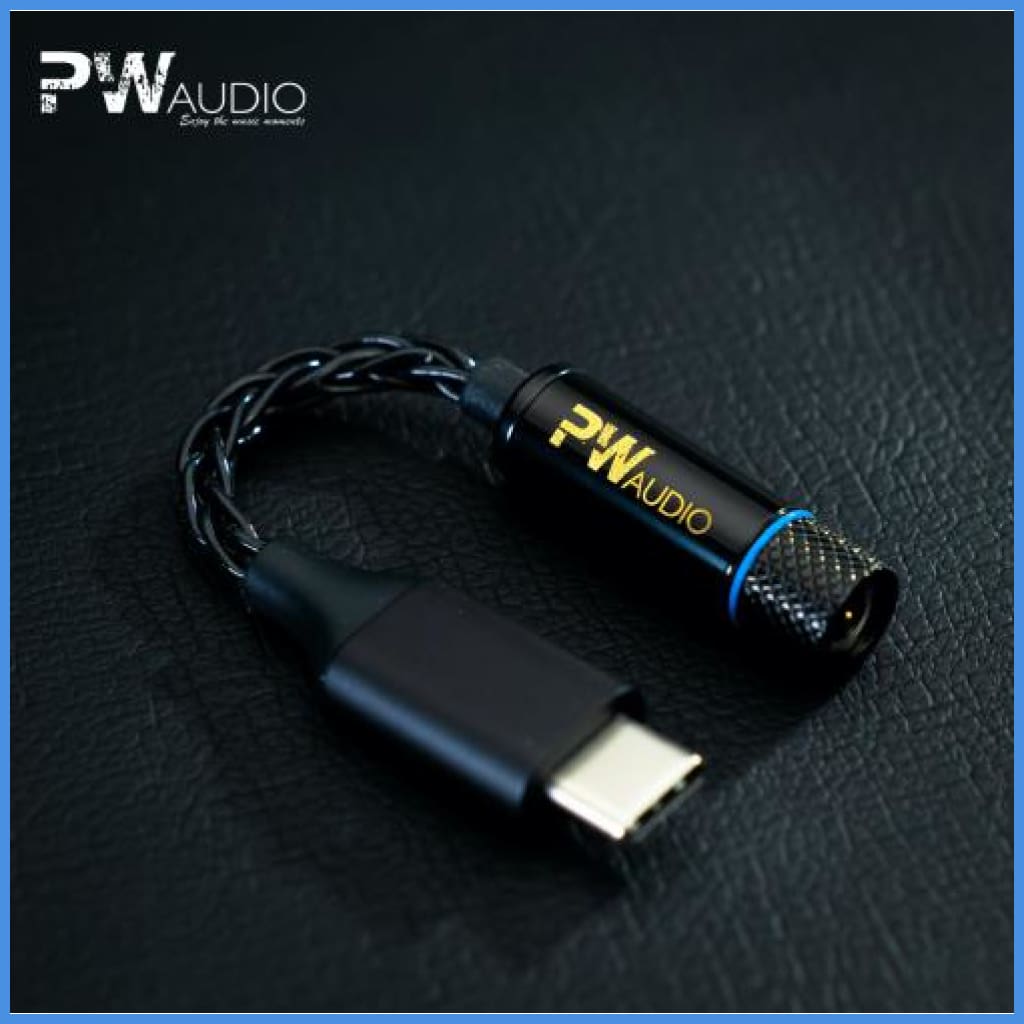Pw Audio Adapter For Lightning Or Type C To 3.5Mm Earphone -