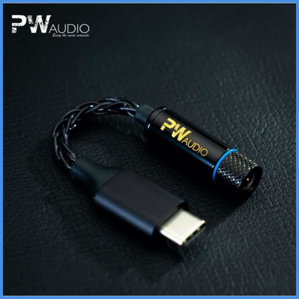 Pw Audio PW Audio Adapter for Lightning or Type C to 3.5mm Earphone