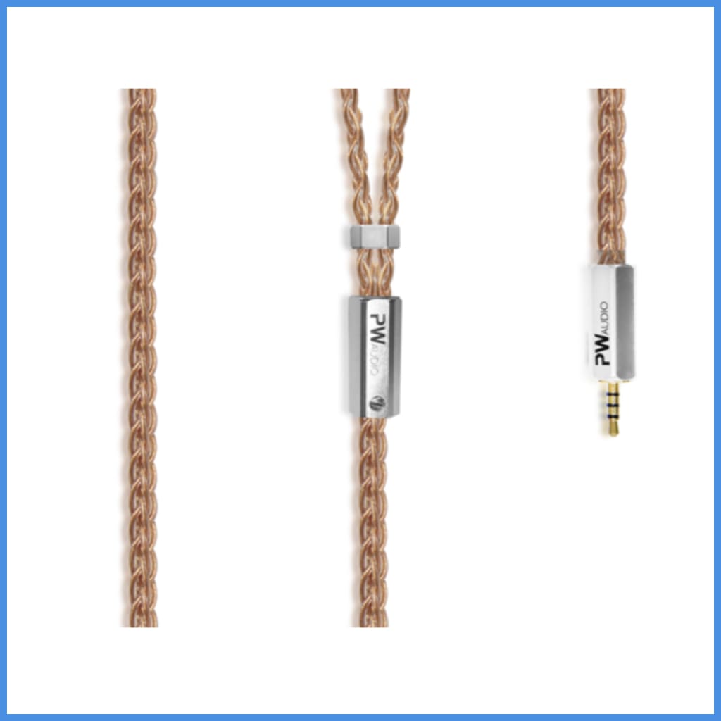 Pw Audio Anniversary Series Number 5 No.5 8-Wire Headphone Upgrade Cable