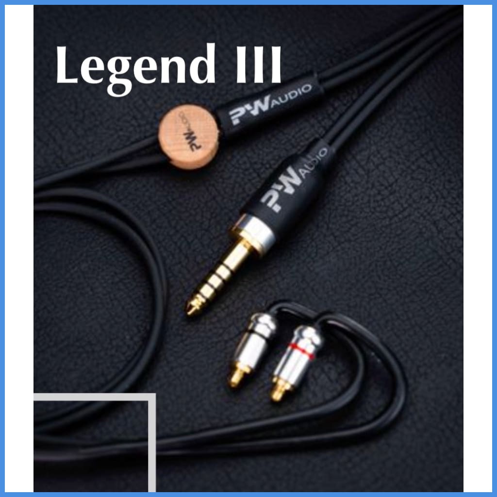 Pw Audio PW Audio Legend II Headphone Upgrade Cable MMCX CM 2.5mm 3.5mm 4.4mm