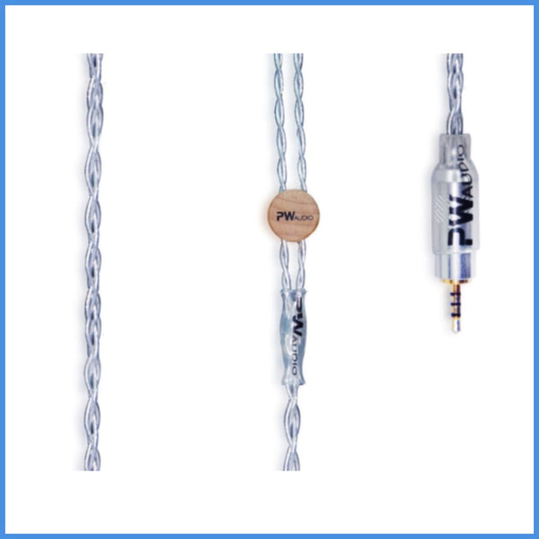 PW Audio Sevenfold Pipe Series Silver Plated Copper Headphone Upgrade