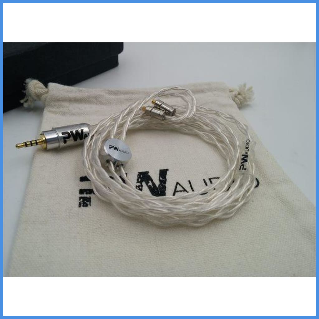 Pw Audio Sevenfold Pipe Series Silver Plated Copper Headphone Upgrade Cable