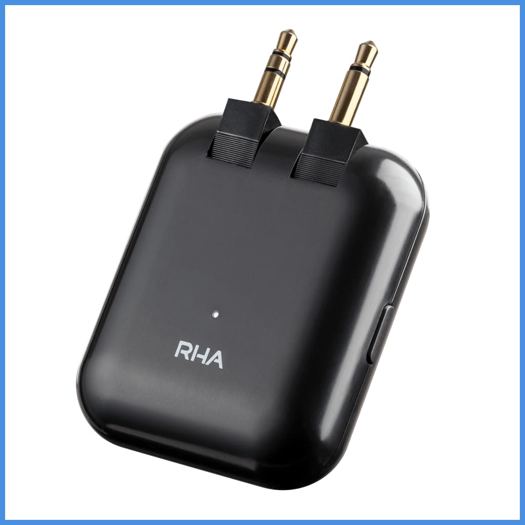 Rha Wireless Flight Adapter Bluetooth 5.0 Audio Transmitter Device