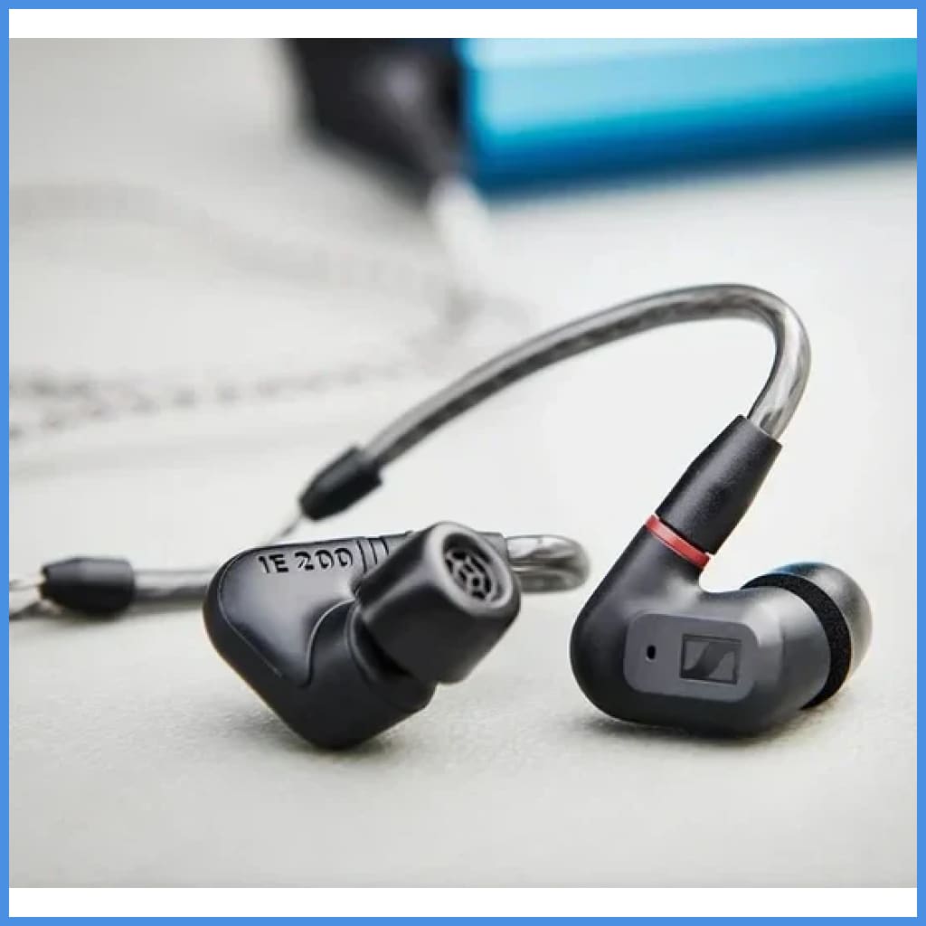 Sennheiser IE200 In-Ear Monitor IEM Dynamic Driver Earphone Headphone Plug Black