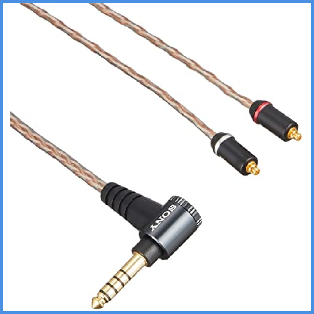 Sony Muc-M12Sb1 8-Wire Ofc 4.4Mm Balanced Mmcx 1.2M Upgrade In-Ear Earphone Iem Cable