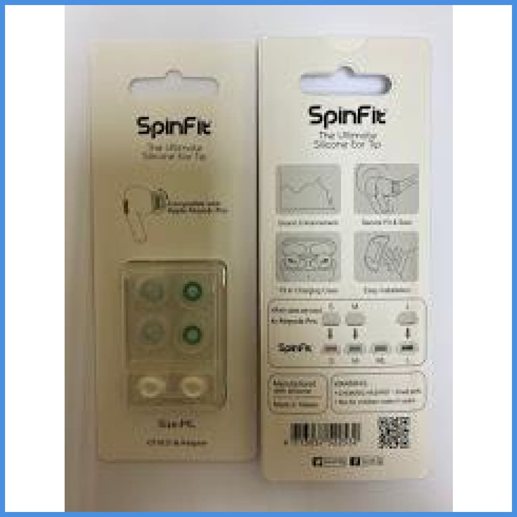 MTMTaudio Spinfit Cp1025 Eartips For Apple Airpods Pro Single Flange Silicon Ear Tips 2 Pairs Eartip
