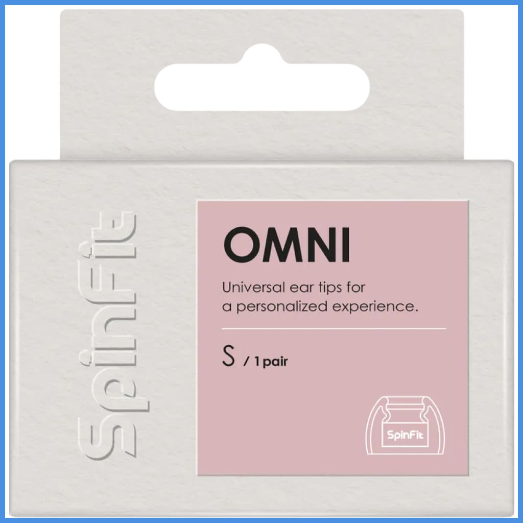 Spinfit OMNI Silicon Eartips 6 Sizes Colors for In-Ear