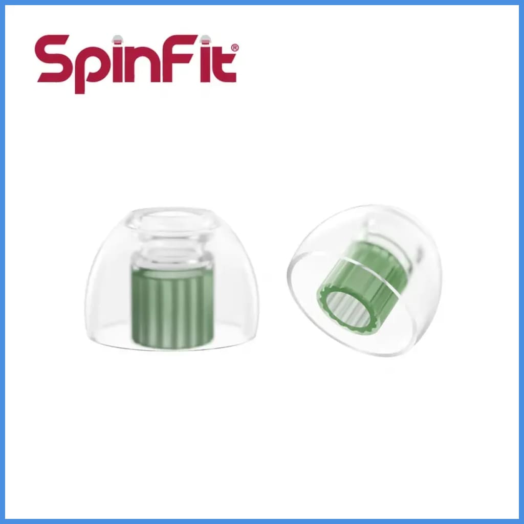 SpinFit W1 Eartips Single Size Pack with Double Wave Core