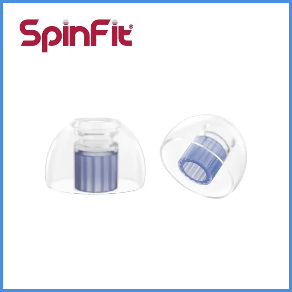 SpinFit W1 Eartips Single Size Pack with Double Wave Core