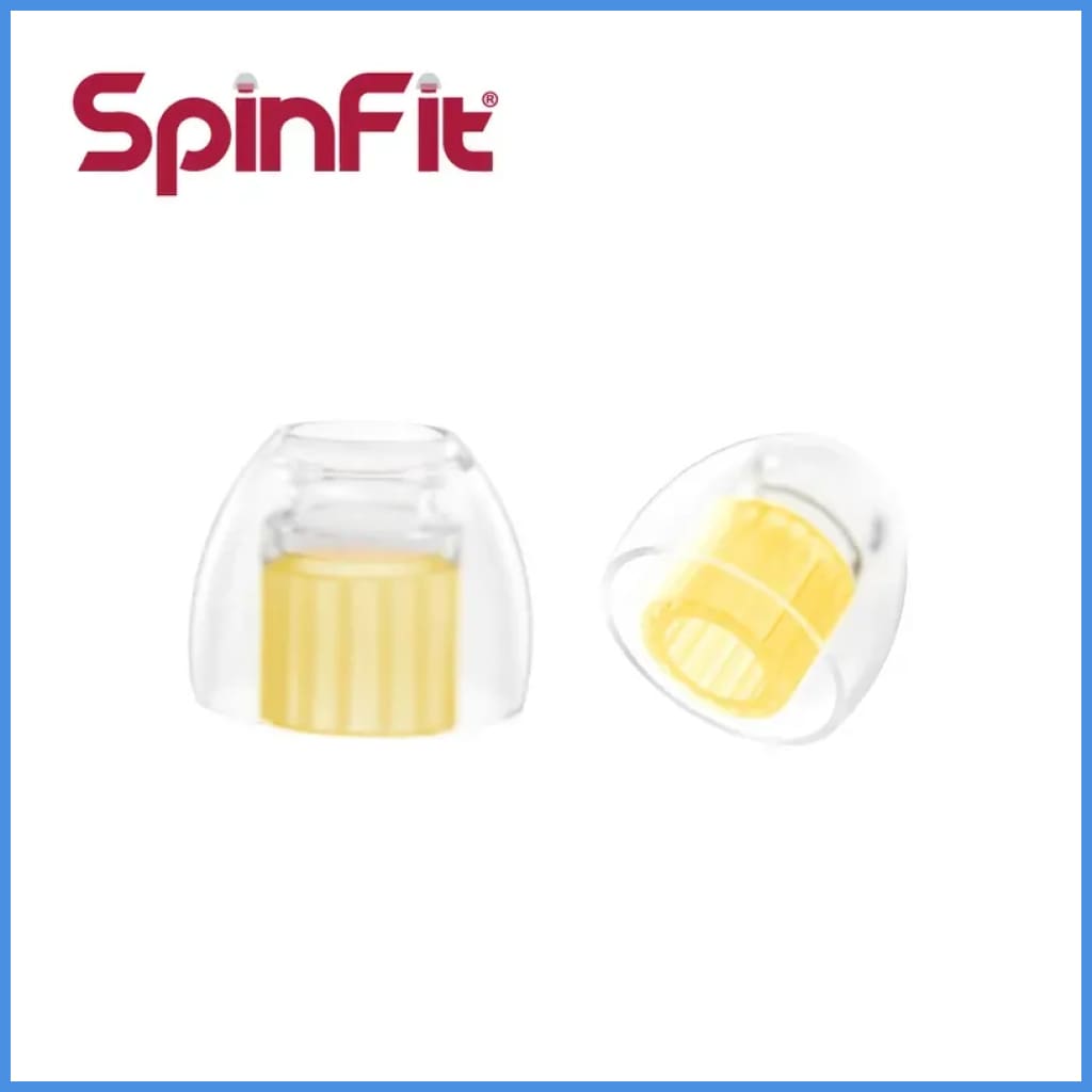SpinFit W1 Eartips Single Size Pack with Double Wave Core