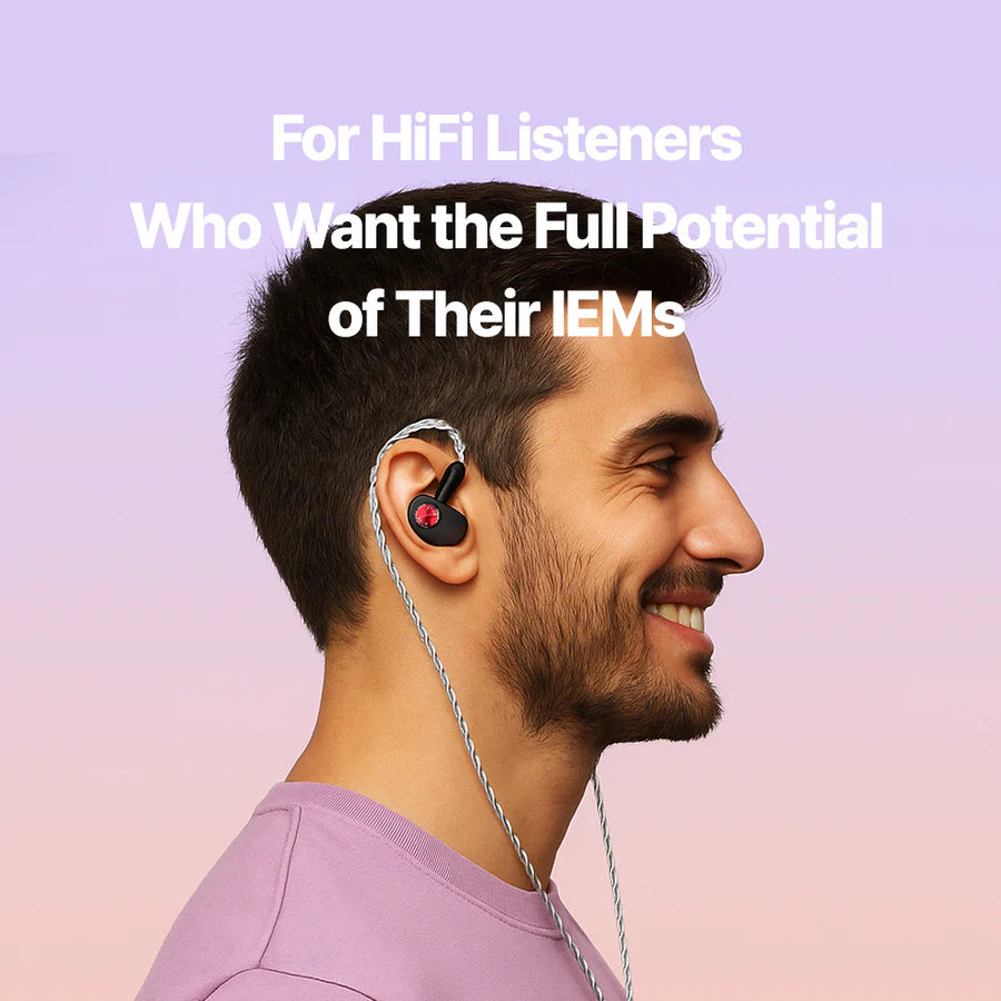 AZLA SednaEarfit Mithryl Stainless Steel Core Eartips for In-Ear Monitor IEM Earphone 1 Pair Made In Korea