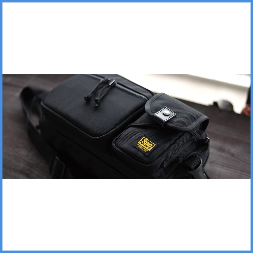 VanNuys D363 Ballistic Nylon Messenger-Style Carry Bag Made In Japan