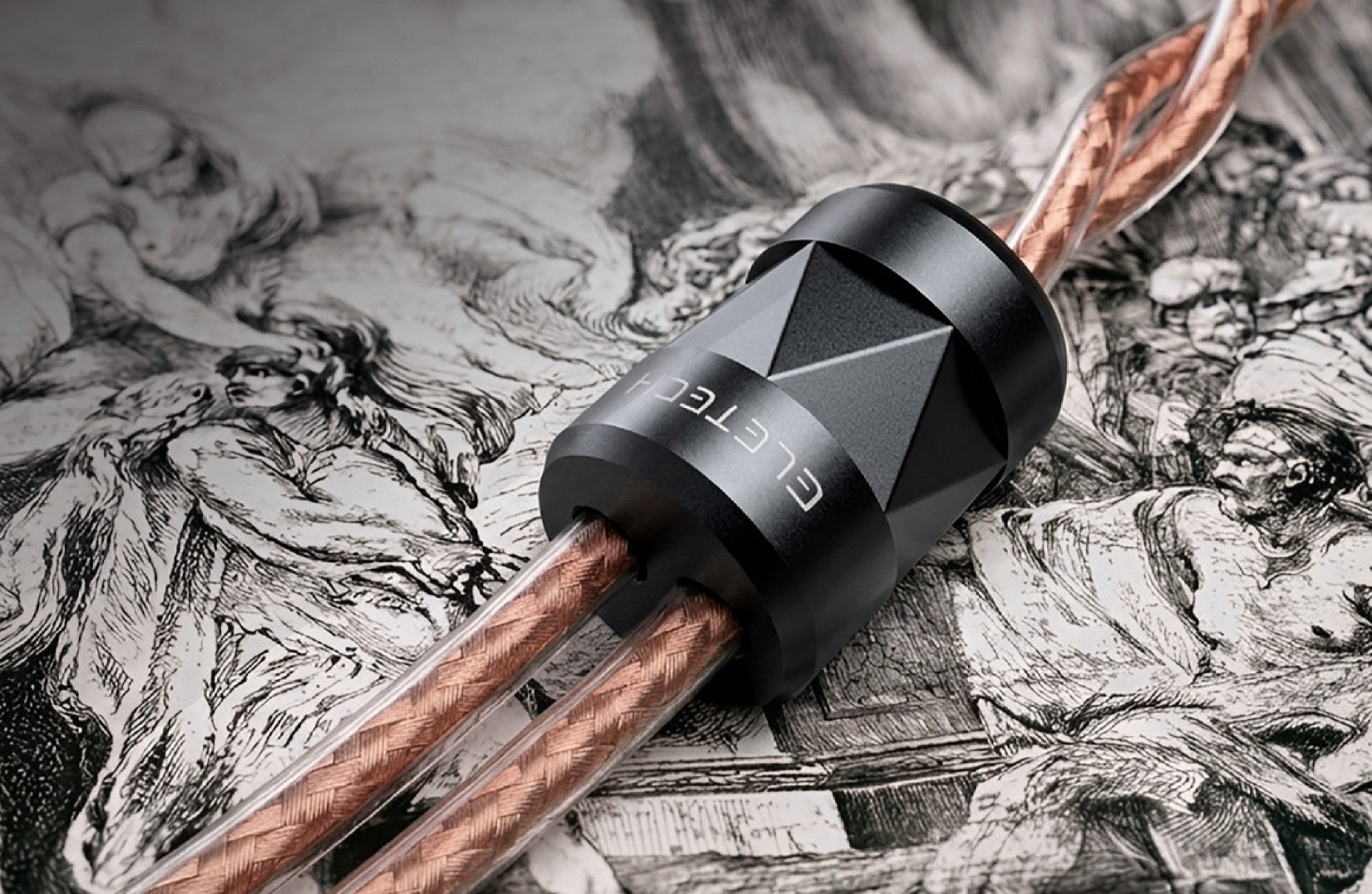 Eletech Modello Dual-Coaxial Hybrid Pure Copper IEM Cable