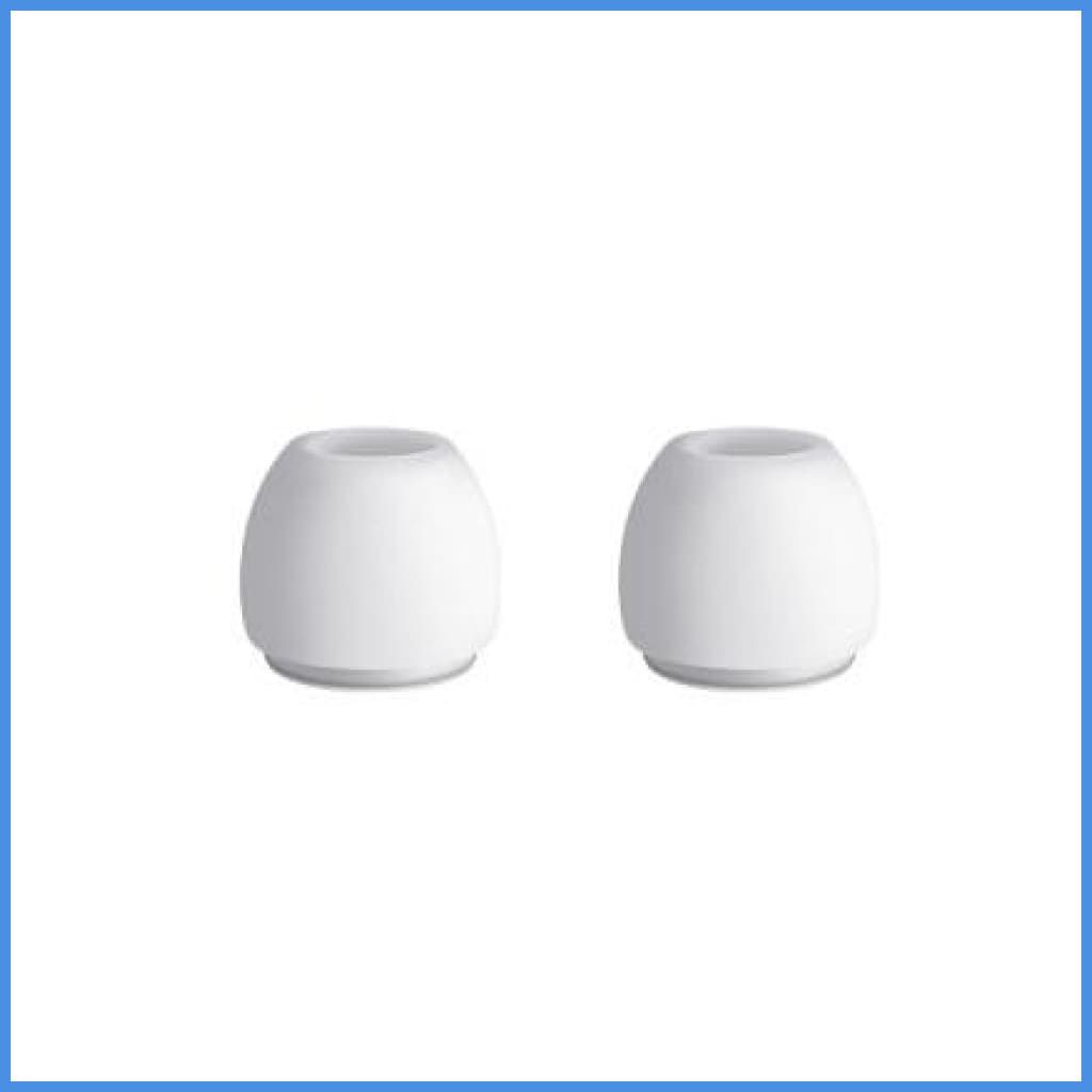 White Silicon Eartips For Apple Airpods Pro True Wireless Earphone Small S - 1 Pair Eartip