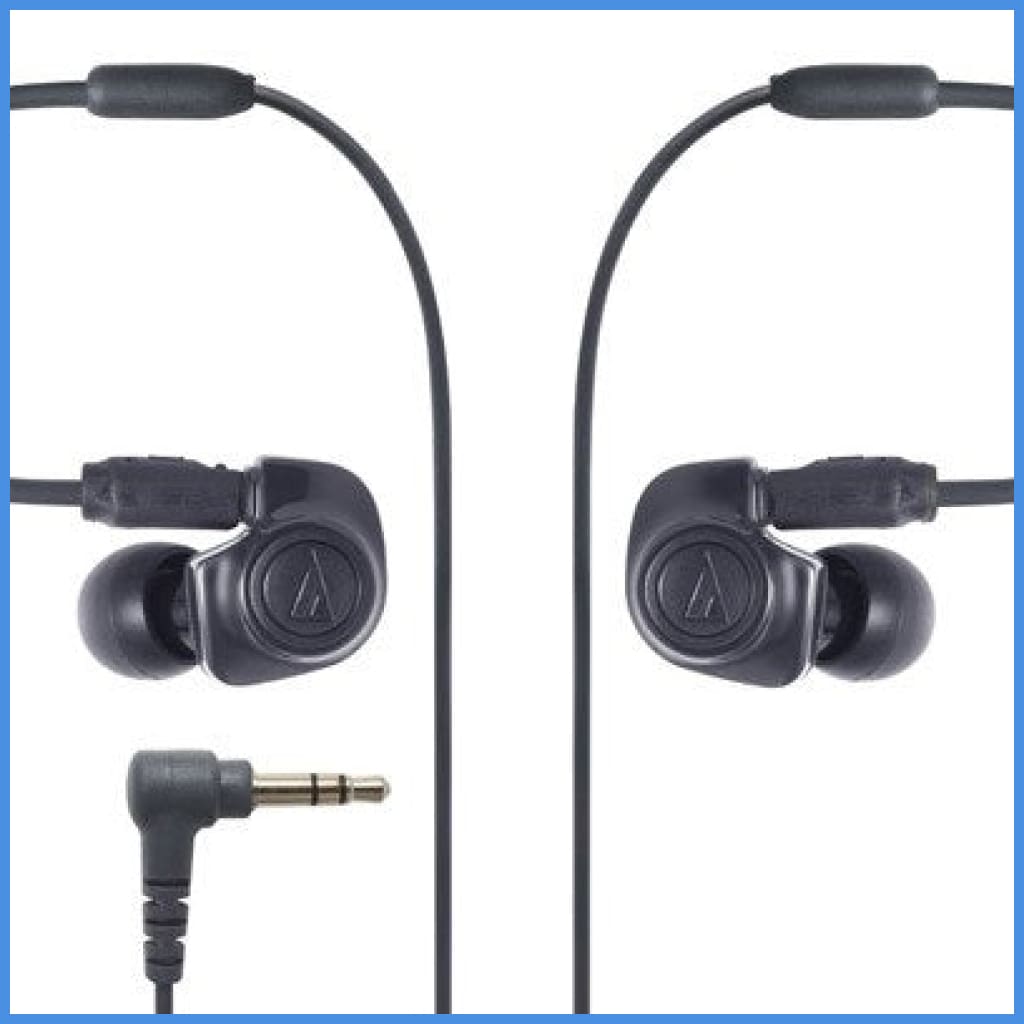 Audio Technica ATH IM50 In Ear Monitor IEM Earphone Headphone White Black 2 Colors