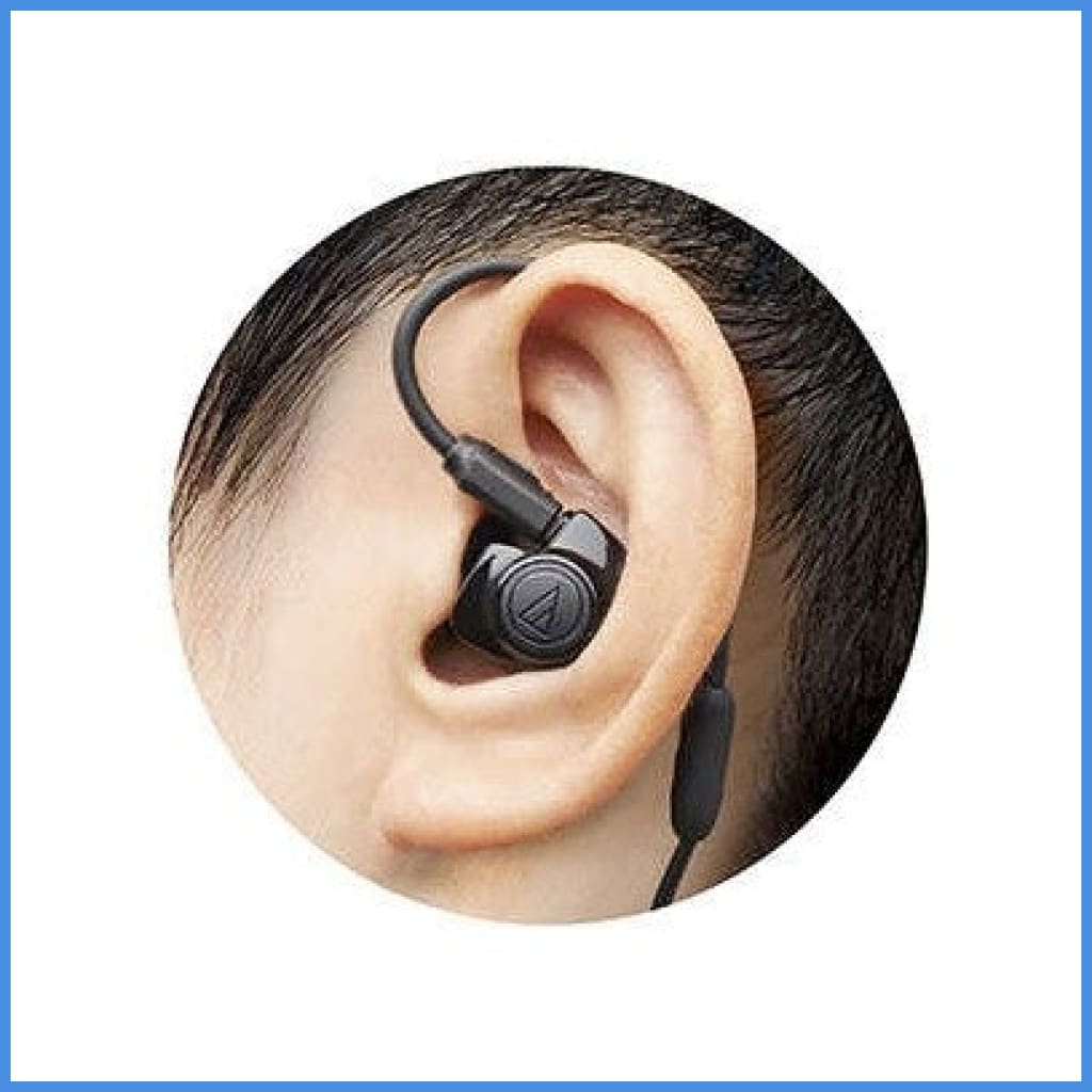 Audio-Technica Ath-Im50 In-Ear Monitor Iem Earphone Headphone White Black 2 Colors