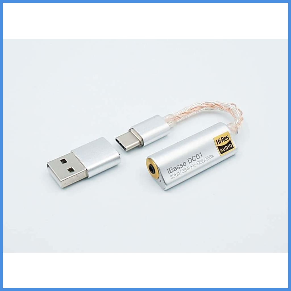 Ibasso Dc01 Hi-Res 2.5Mm Balanced Dac Cable Adapter For Type C Plug Amplifier